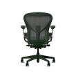 Herman Miller Aeron - Office Chair, Size B, Color Green, Steel Base With Polyamide Castors | Offices-4