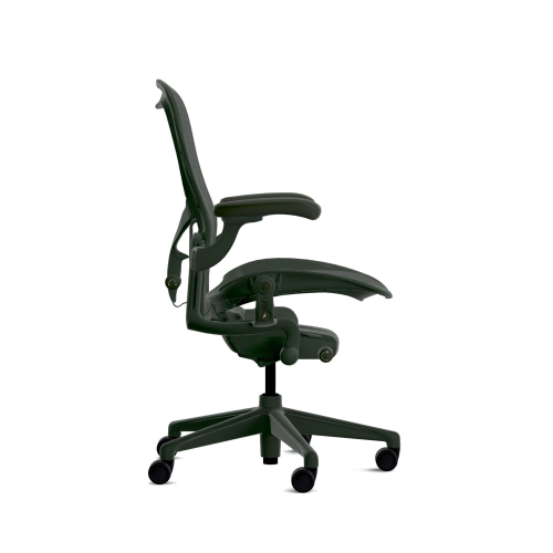 Herman Miller Aeron - Office Chair, Size C, Color Green, Steel Base With Rubber Castors | Offices-2