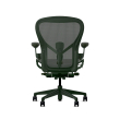 Herman Miller Aeron - Office Chair, Size C, Color Green, Steel Base With Rubber Castors | Offices-4