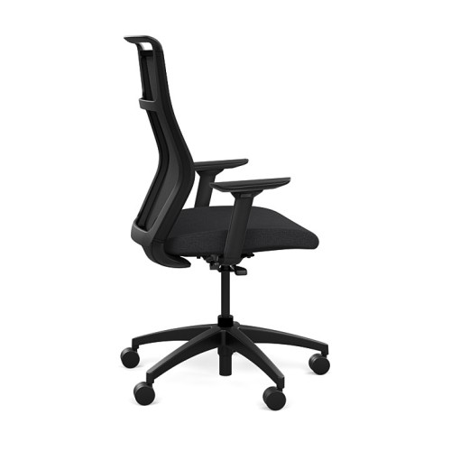 Office chairs on castors Hexy from SitOnIt, black color-3