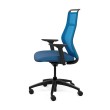 Office chairs on castors Hexy from SitOnIt, blue color-4