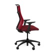 Office chairs on castors Hexy from SitOnIt, dark red color-3