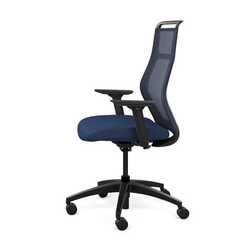 Office chairs on castors Hexy from SitOnIt, dark blue color-1