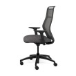Office chairs on castors Hexy from SitOnIt, dark grey-1