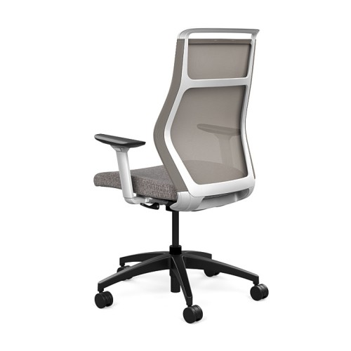 Office chairs on castors Hexy from SitOnIt, light grey color-2