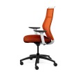 Office chairs on castors Hexy from SitOnIt, orange color-1