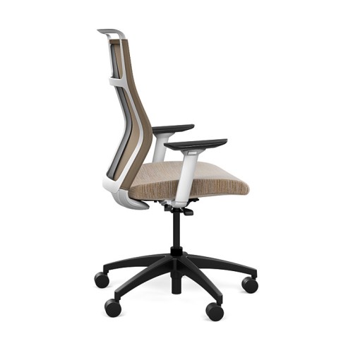Office chairs on castors Hexy from SitOnIt, beige color-3