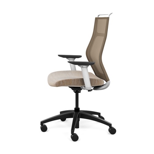 Office chairs on castors Hexy from SitOnIt, beige color-1