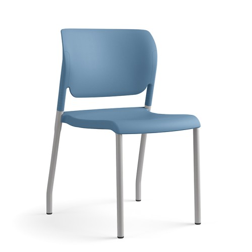 Multifunctional Inflex 4-legged chair by SitOnIt in blue