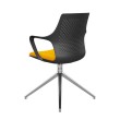 Ioniq guest chair by SitOnIt with yellow upholstery-2
