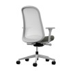 Lino - office chair on casters, green upholstery, on casters, ZGF45-2