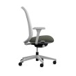 Lino - office chair on casters, green upholstery, on casters, ZGF45-1