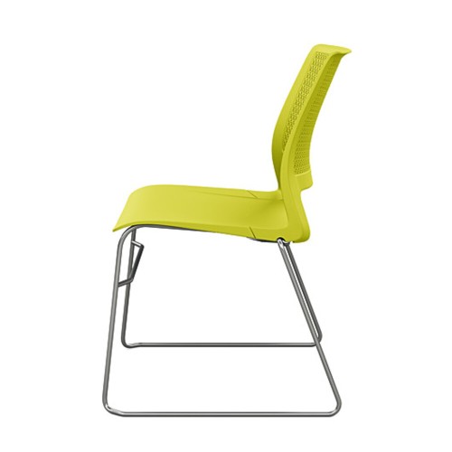 Lumin Wire Rod Short-Term Work Chair by SitOnIt, Green-3