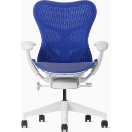 Mirra 2 Office chair, on castors, color - ultramarine