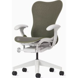 Mirra 2 office chair, on castors, olive color
