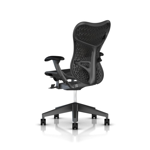 Mirra 2 office chair, on castors, graphite color-1