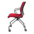 SitOnIt Movi Stackable Chair in Red-3