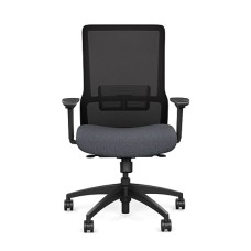Office chair on castors Novo from SitOnIt, dark grey color