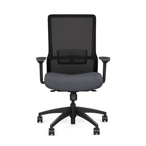 Office chair on castors Novo from SitOnIt, dark grey color
