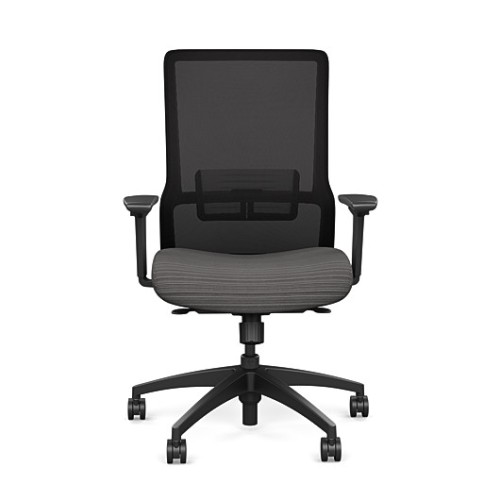Office chair on castors Novo from SitOnIt, grey color