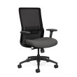 Office chair on castors Novo from SitOnIt, grey color-4