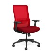 Novo Chair Highback Mesh Black Frame Red color Mao from SitOnIt-1