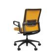 Office chair on castors Novo from SitOnIt, yellow color-2