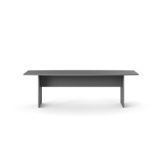 OPTIMA conference table from Narbutas in metallic color with dimensions 240x120x72 cm