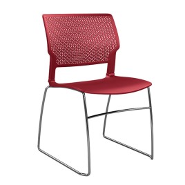 SitOnIt Orbix Multifunctional Short-Term Work Chair in Red