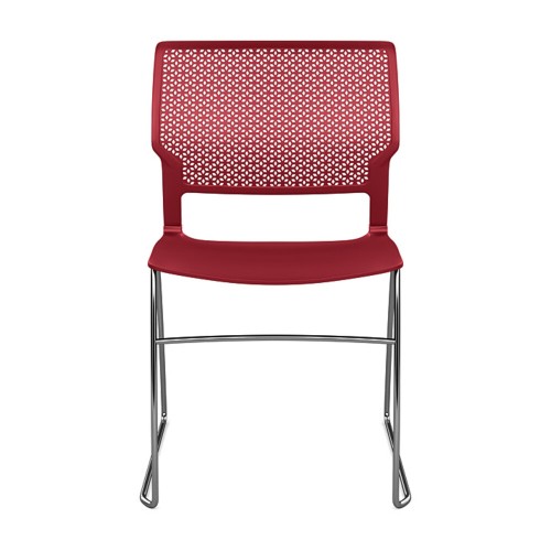 SitOnIt Orbix Multifunctional Short-Term Work Chair in Red-4