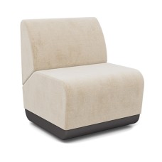 SitOnIt Pasea Modular Single Lounge Seat in Beige