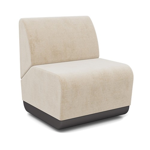 SitOnIt Pasea Modular Single Lounge Seat in Beige