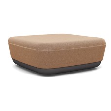 Large Square Ottoman for Relaxing Pasea by SitOnIt in Brown