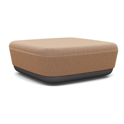 Large Square Ottoman for Relaxing Pasea by SitOnIt in Brown
