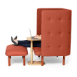 Poppin Spot Side Table, Color Natural Ash | Corporate Offices-3