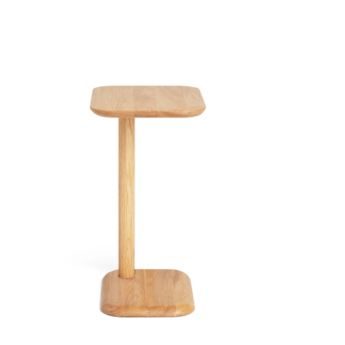 Poppin Spot Side Table, Color Natural Ash | Corporate Offices