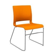 Rio Wire Rod Multipurpose Chair by SitOnIt in Orange