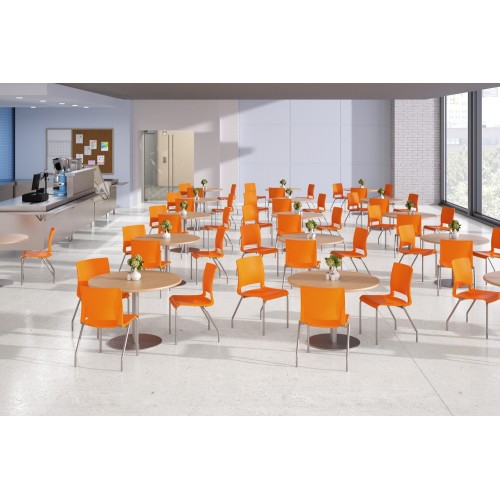 Rio Wire Rod Multipurpose Chair by SitOnIt in Orange-5