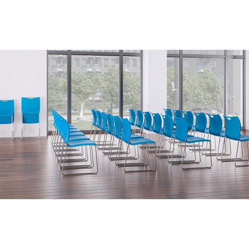 SitOnIt Rowdy Multipurpose Stackable Chair in Yellow-6