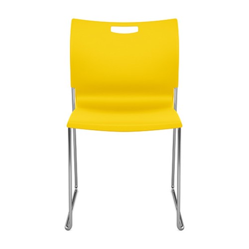SitOnIt Rowdy Multipurpose Stackable Chair in Yellow-4