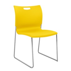 SitOnIt Rowdy Multipurpose Stackable Chair in Yellow