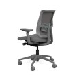 Focus 2.0 Executive Chair by SitOnIt with Midback, Backrest Material - Mesh, Seat - Gray Fabric, Gray Frame, on Casters-3