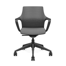 Ioniq Short Term Work Chair by SitOnIt in Grey