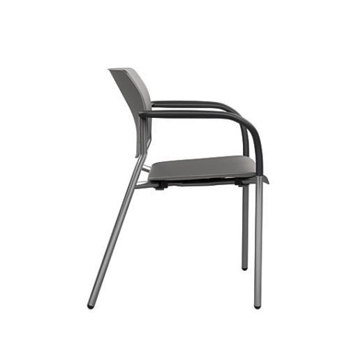 Freelance Guest Chair by SitOnIt in Gray with 4 Legs-2