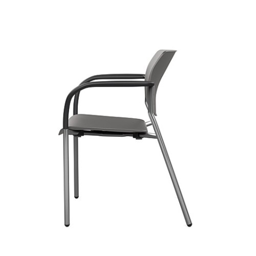 Freelance Guest Chair by SitOnIt in Gray with 4 Legs-4
