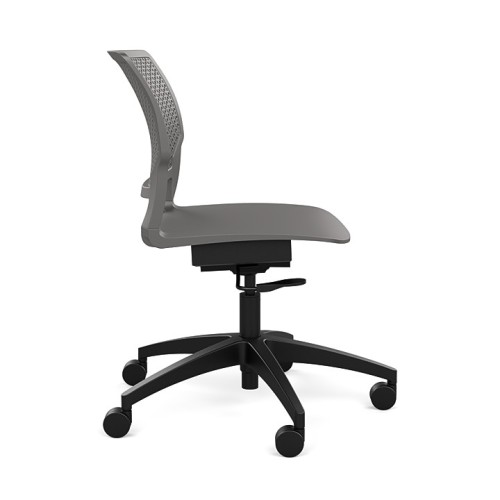 SitOnIt Orbix Short Term Work Chair in Grey-2