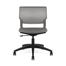 SitOnIt Orbix Short Term Work Chair in Grey