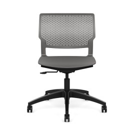 SitOnIt Orbix Short Term Work Chair in Grey