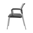 SitOnIt Focus Side Multipurpose 4 Legged Chair in Gray-4