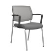 SitOnIt Focus Side Multipurpose 4 Legged Chair in Gray-1